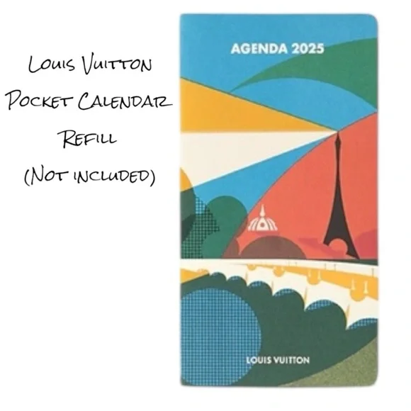 Louis Vuitton Pocket Agenda Cover Damier Ebene canvas - Picture 9 of 9